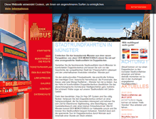 Tablet Screenshot of muensterbus.ms